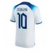 Engeland Raheem Sterling #10 Voetbalkleding Thuisshirt WK 2022 Korte Mouwen